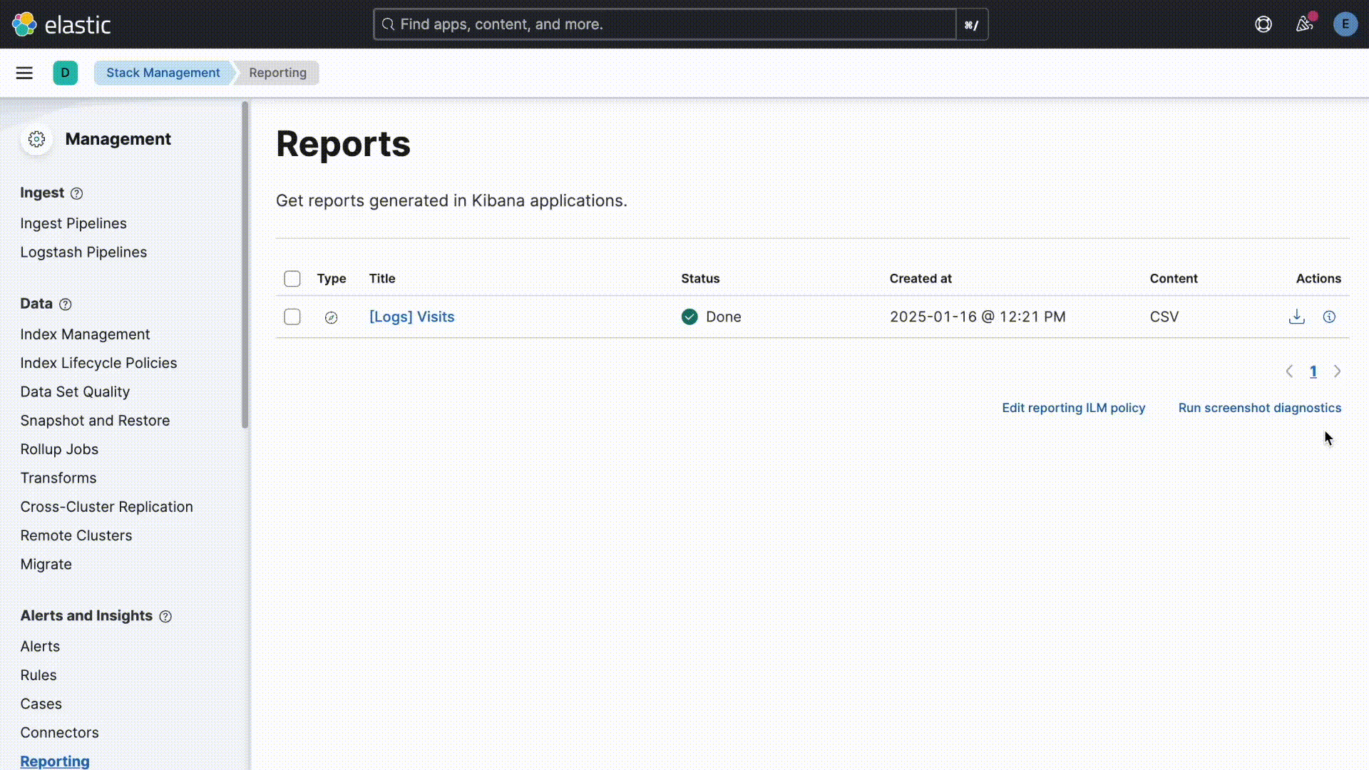Inspect the query used for CSV export Inspect the query used for CSV export