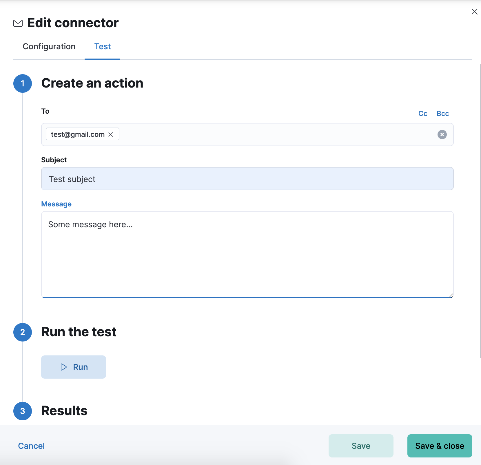 Rule management page with the errors banner Rule management page with the errors banner