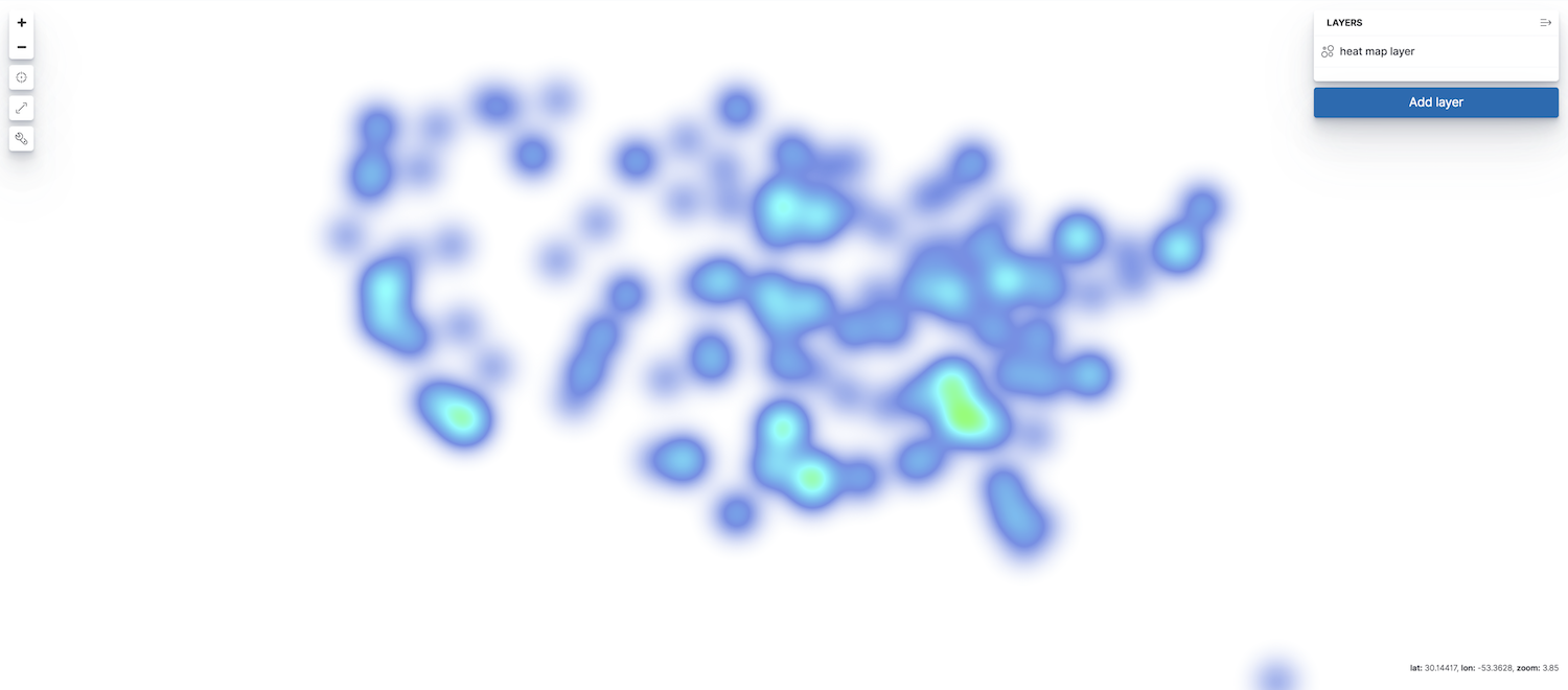 heatmap layer heatmap layer