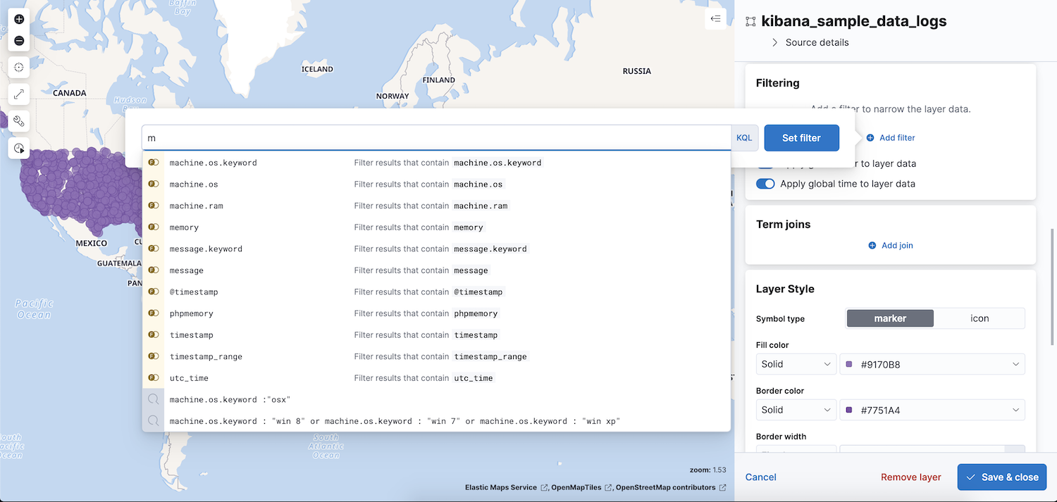 layer search layer search