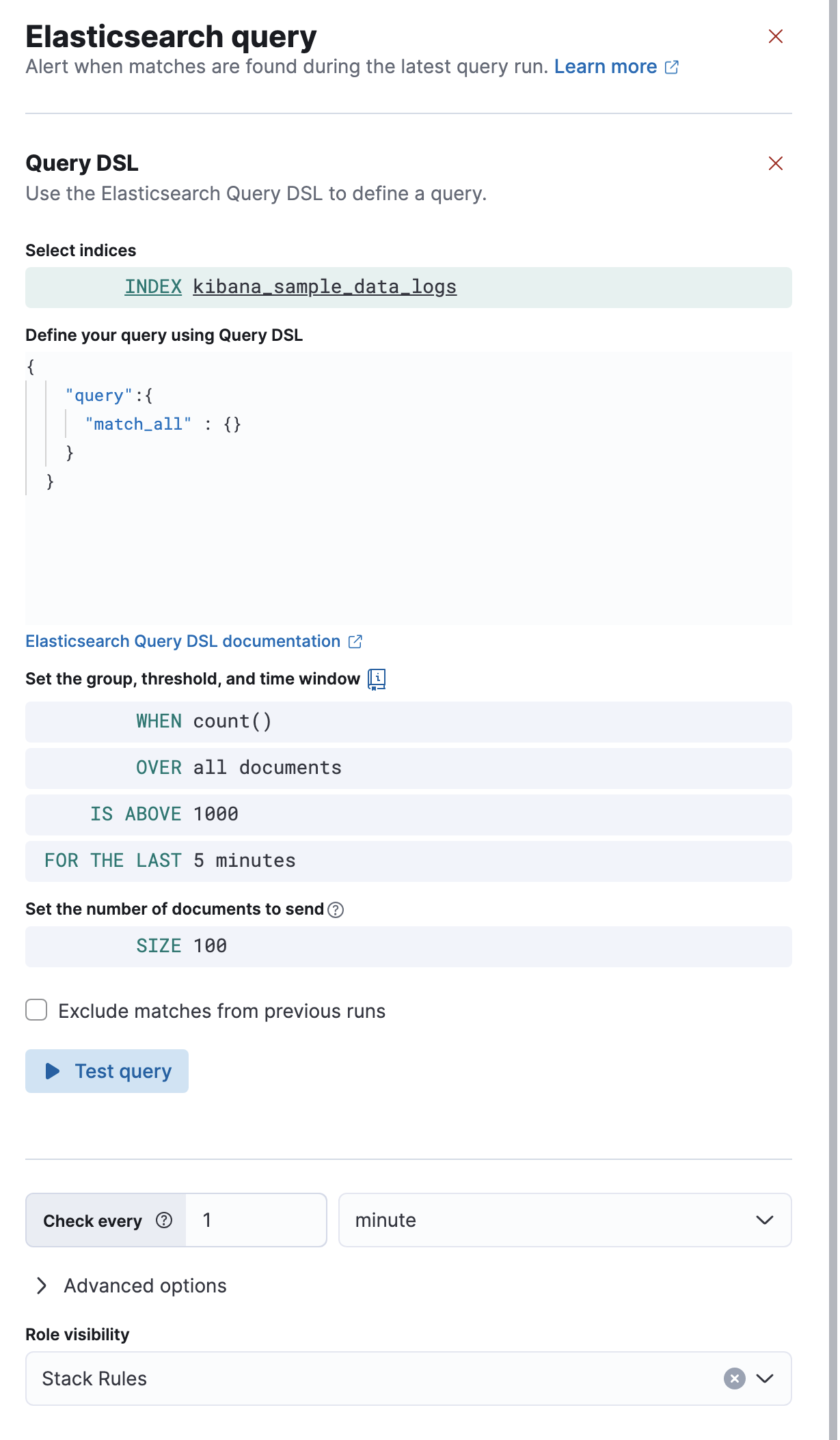 Define the condition to detect Define the condition to detect