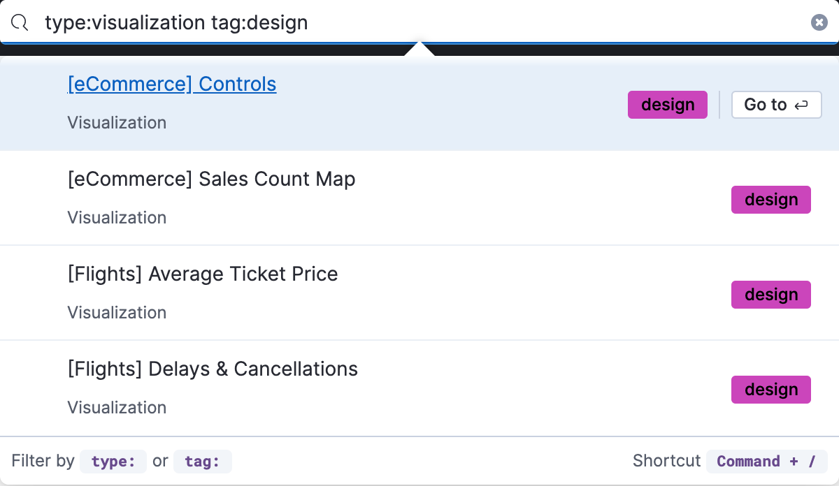 Example of searching for tags Example of searching for tags