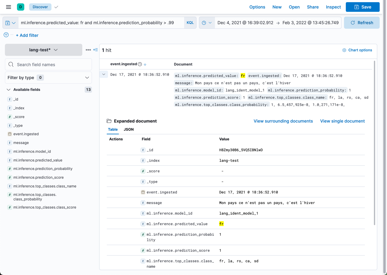 A document from the language identification pipeline in the Discover app A document from the language identification pipeline in the Discover app