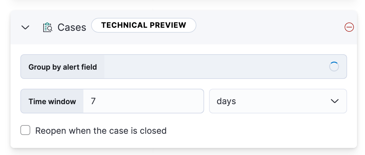 Add a cases action while creating a rule in Kibana Rules Add a cases action while creating a rule in Kibana Rules