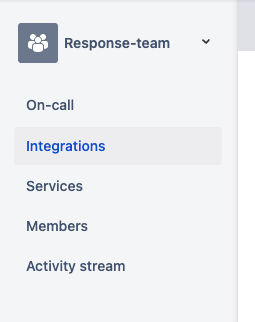 Opsgenie teams integrations Opsgenie teams integrations