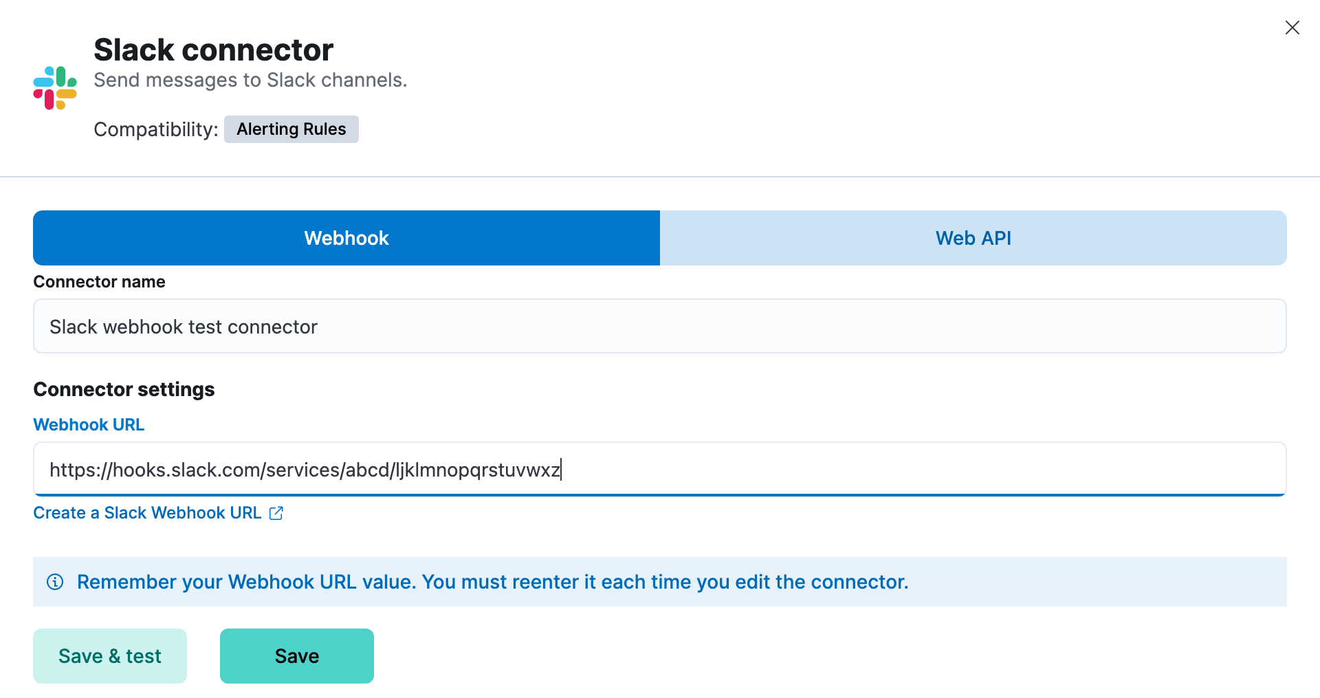 Slack connector Slack connector
