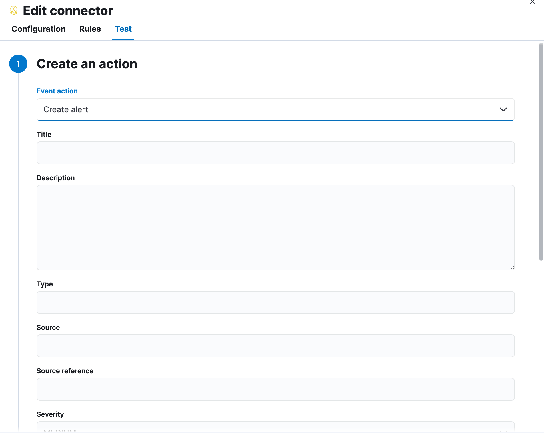 TheHive alert params test TheHive alert params test