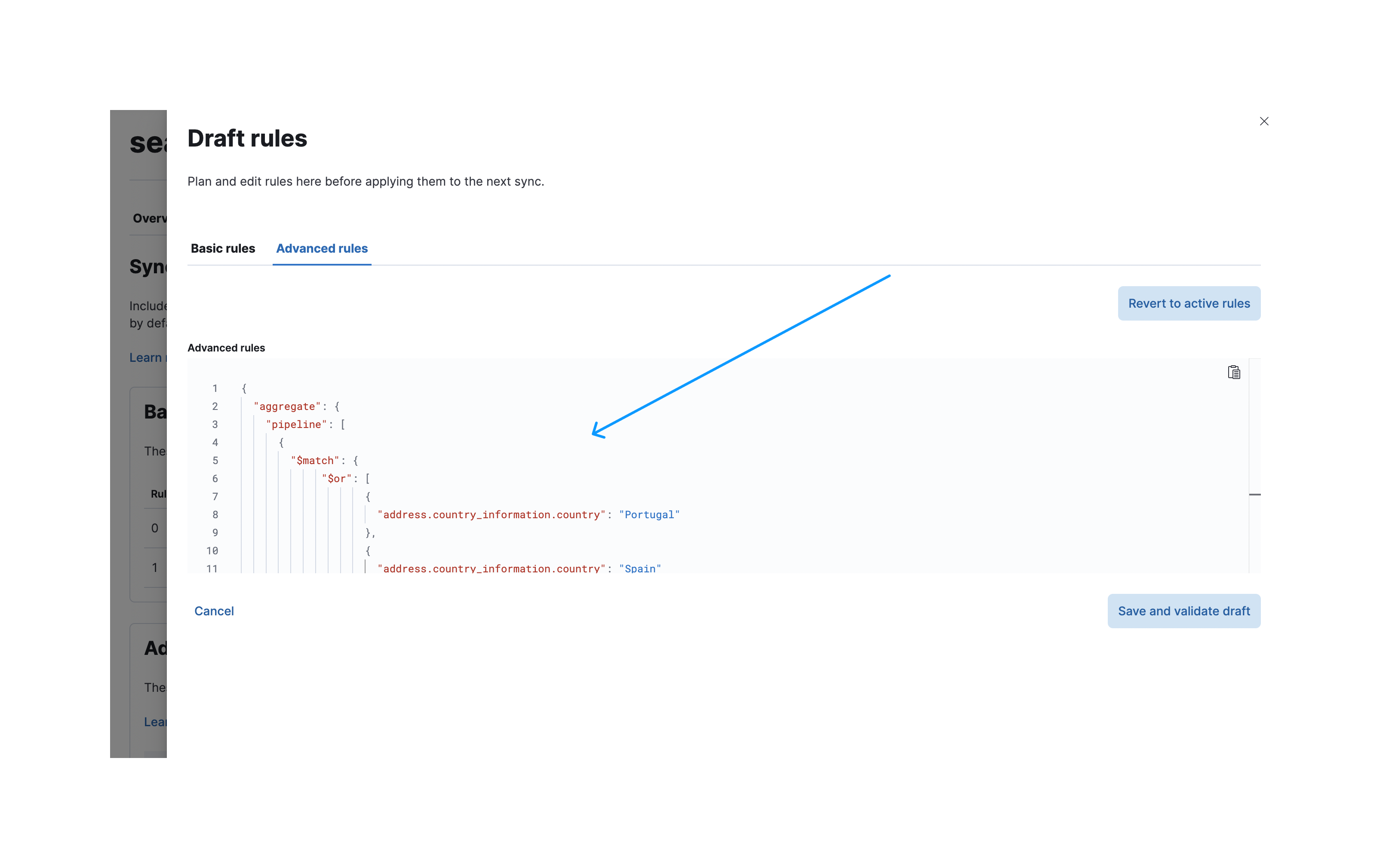 Paste aggregation pipeline Paste aggregation pipeline