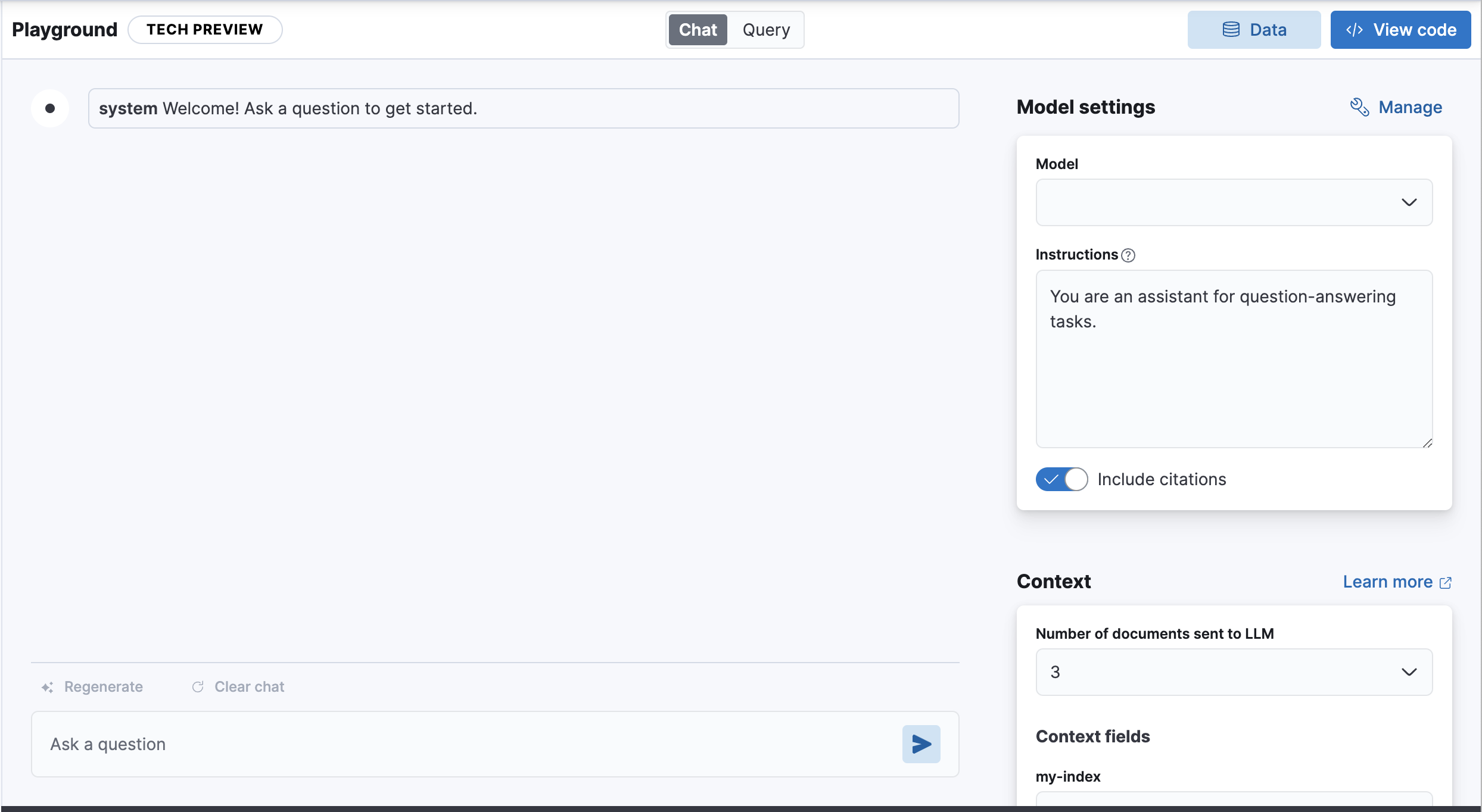 chat interface chat interface