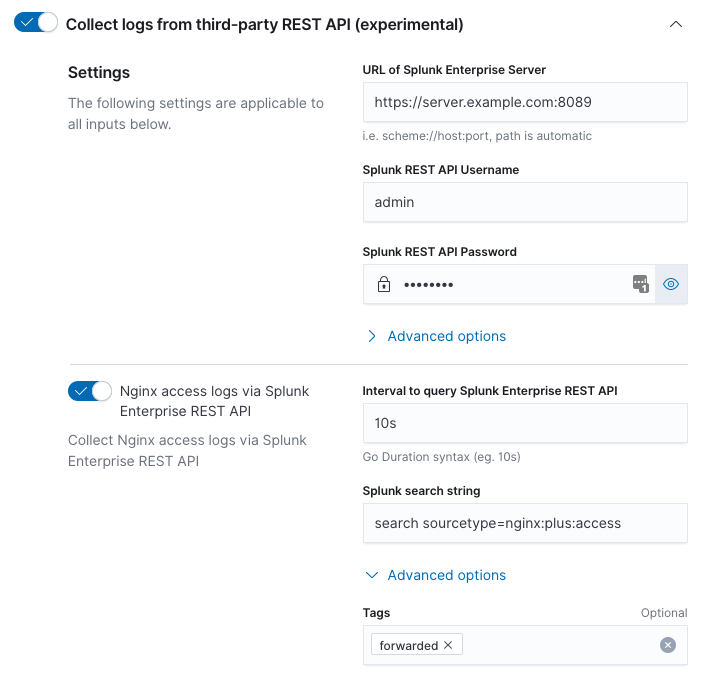Fleet showing enabling third-party REST API settings Fleet showing enabling third-party REST API settings