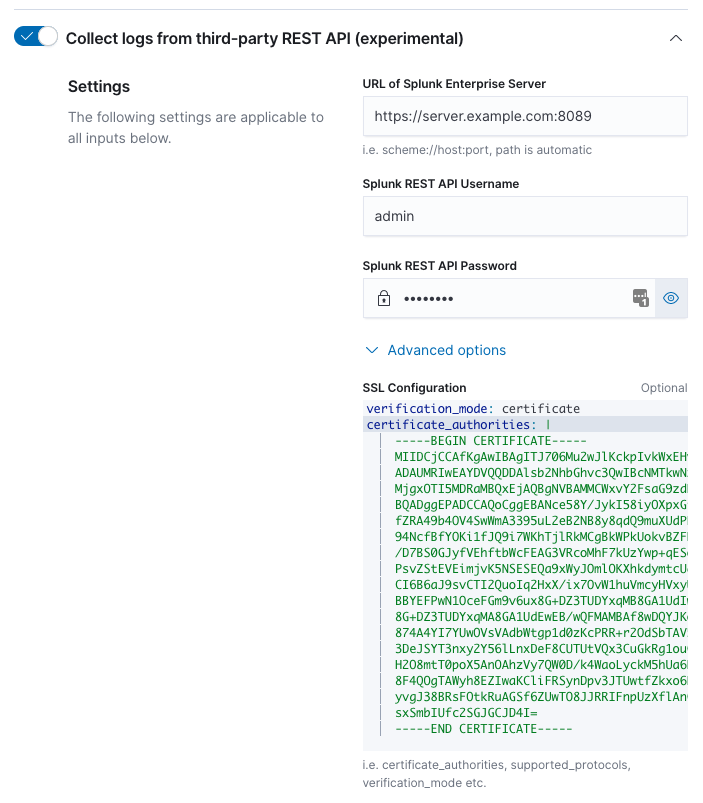 Fleet showing enabling third-party REST API settings Fleet showing enabling third-party REST API settings