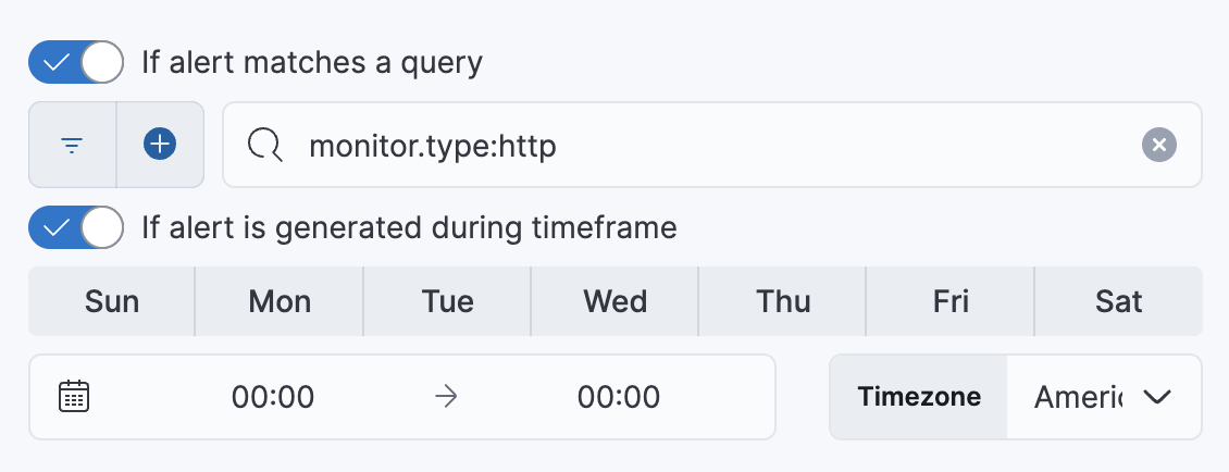 tls rule uptime action types more options tls rule uptime action types more options