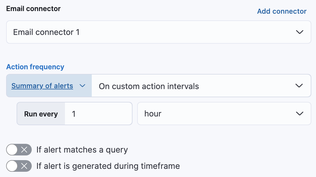Configure a conditional alert Configure a conditional alert